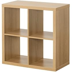 Estanteria Kallax 2 Huecos IKEA KALLAX estante – Biblioteca, ideal para cestas o boxes-77 X 77 cm)