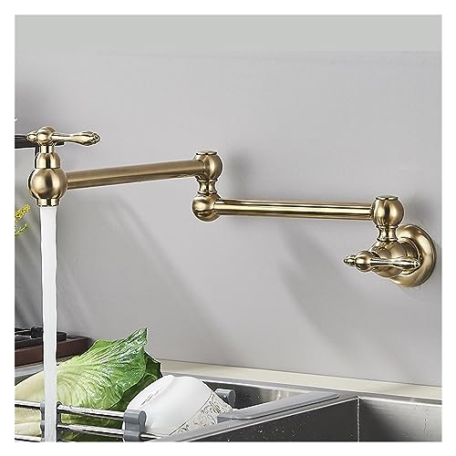 Robinet de cuisine mural pliant pour optimiser un évier compact - 3