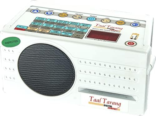 Electronic Tabla - Taal Tarang Digital Compact Tabla, In USA, Electronic Tabla Drum Kit by Sound Labs, Tabla Sampler DJ Machine, With Bag, Instruction Manual, Power Cord (PDI-DH)