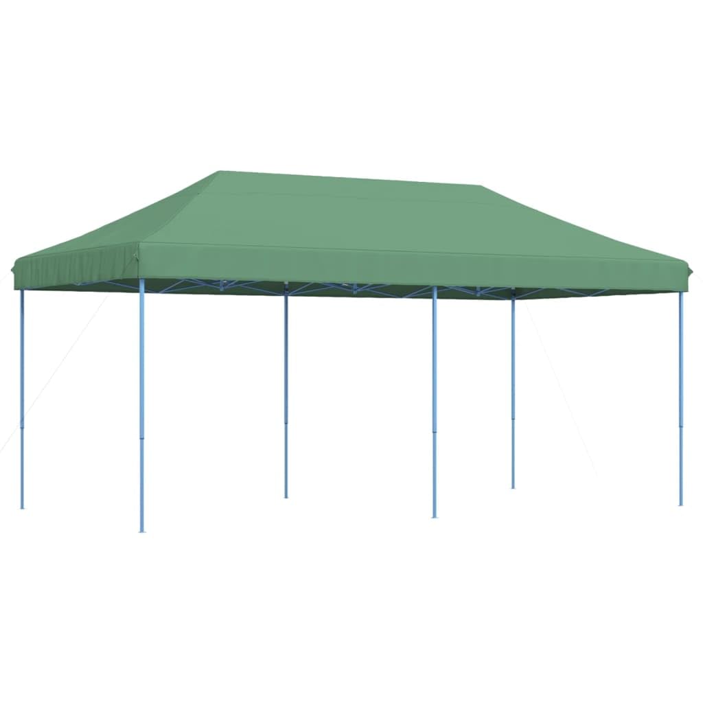 Pop-up namiot pawilonowy zielony 580 x 292 x 315 cm
