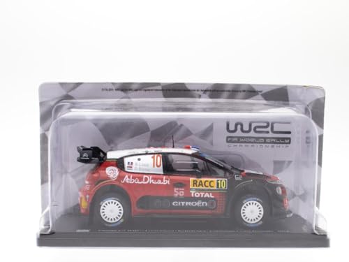 OPO 10 - 1/24 scale model car compatible with Citroen C3 WRC - Loeb-Elena - Rally RACC Catalunya-Costa Daurada 2018 - WRC502 - Image 2
