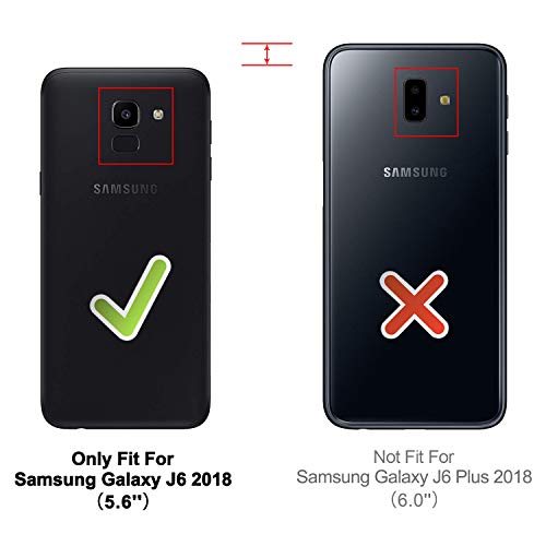 HOOMIL Pelle Premium Cover per Samsung Galaxy J6