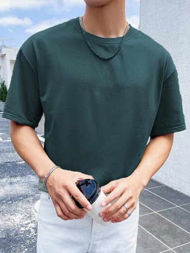 Image of Rigo Printed Oversized T-Shirts for Men | Drop Shoulder T-Shirt for Men