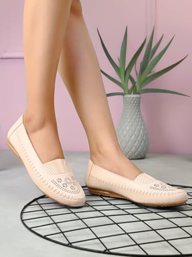 Image of XE Looks Women's Flat Slippers | Stylish Cross-Strap Design in Suede Finish | Comfortable Cushioned Footbed | Slip-On Lightweight Flats Slippers For Girls & Women