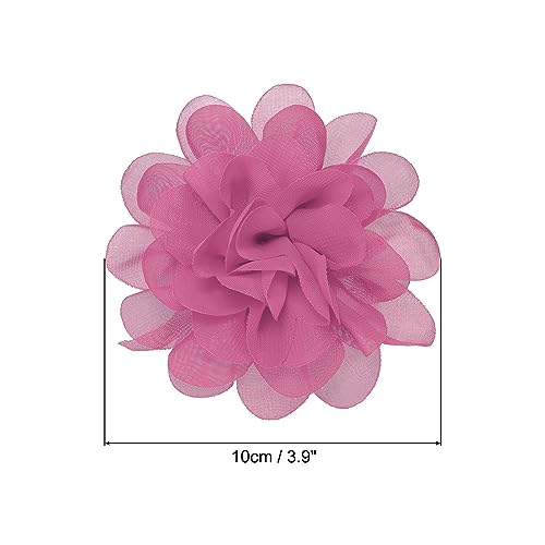 PATIKIL 3.9" Chiffon Flowers - Image 2