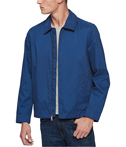 Image of Tommy Hilfiger Men's Lightweight Zip-up Microtwill Golf Jacket (Standard and Big & Tall Sizes)