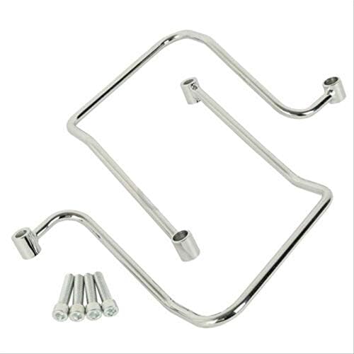 Saddlebag Supports fits for Harley Davidson Dyna Models 2006-2017,Chrome