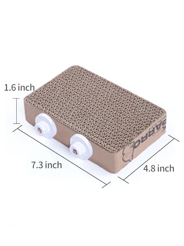 Image of 7.3 Inch Paper Bird Toys, Bird Platform, Parrot Toy, Help Birds Clean Beak, Release Stress, Reduce Boredom - Suitable for Budgie, Cockatiel, Lovebird, and Other Small to Medium-Sized Pet Birds