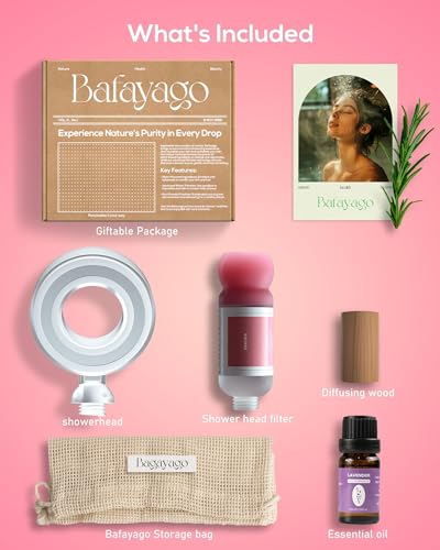 Cabezal de ducha de mano filtrado aromaterapia para agua dura miniatura 6