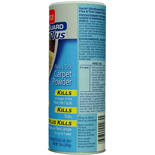 Hartz UltraGuard Plus Flea & Tick Carpet Powder - 16oz - Image 6