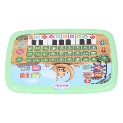 Naroote Macchina di Apprendimento Arabo, Giocattolo Educativo per Apprendimento Lingue Intelligenti, Libro Elettronico per l' Arabo per i Bambini Piccoli (GREEN)