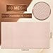 Therwen 12 Inch x 10 ft Copper Mesh Screen 99.9% Pure Copper 40 Mesh Roll Wire Fabric for Grounding Dense Filter Screen Woven Crafts Window Protection