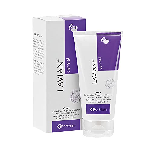 LAVIAN® DERMAL Creme - zur Pflege trockener & strapazierter Haut - Neurodermitis, Schuppenflechte, Ekzemen, Hautallergien Cover
