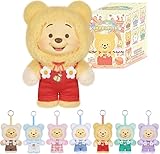 MINISO Disney Winnie The Pooh Candy Series Plush 1 Random Blind Bag Blind Box Cute Birthday Gift for Christmas, Halloween