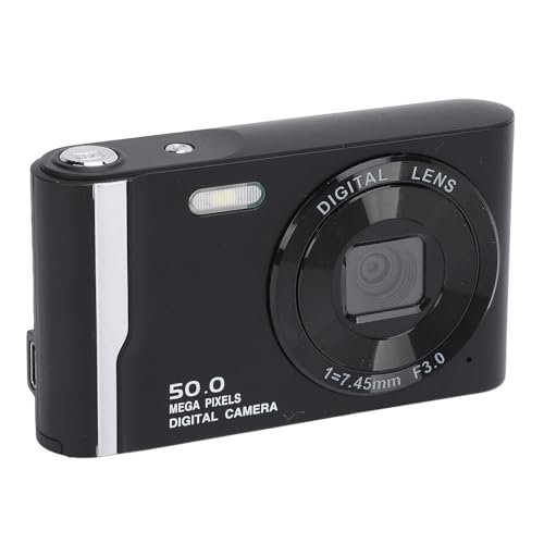 GOWENIC Cámara digital 4K 50MP compacta con flash y zoom 16x miniatura 7