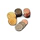 Vesuvius Media - Metal Medieval Coins Set (50pcs) - Boardgame -Recommended Minimum Players 1- Recommended Age 7+- English