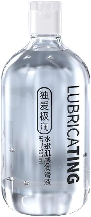 Washable water-based personal lubricant large volume original lubricant intimate and long-lasting non-stick gel massage for couples natural sensation (500ml)
