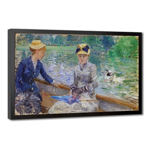 Impression sur toile Sommertag de Berthe Morisot cadre 30x45cm