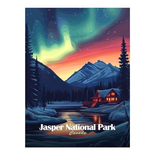 Cadeau anniversaire fille kit peinture diamant paysage Jasper