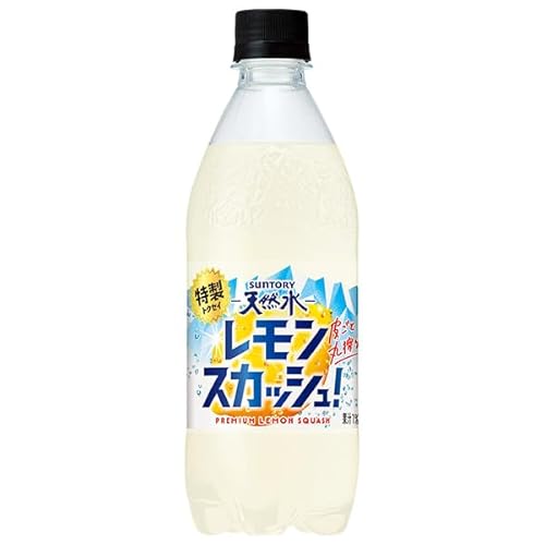 サントリー サントリー天然水 特製レモンスカッシュ 500mlペットボトル×24本入×(2ケース)（Amazon）