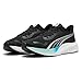 Produktbild PUMA Unisex Pounce Lite Straßen-Laufschuh, Black Mint Melt Speed Blue, 44 EU