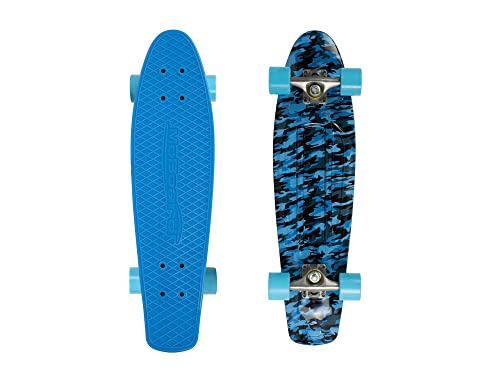 Product Image of the MoBoard 27' Graphic Complete Skateboard, Blue Camo
