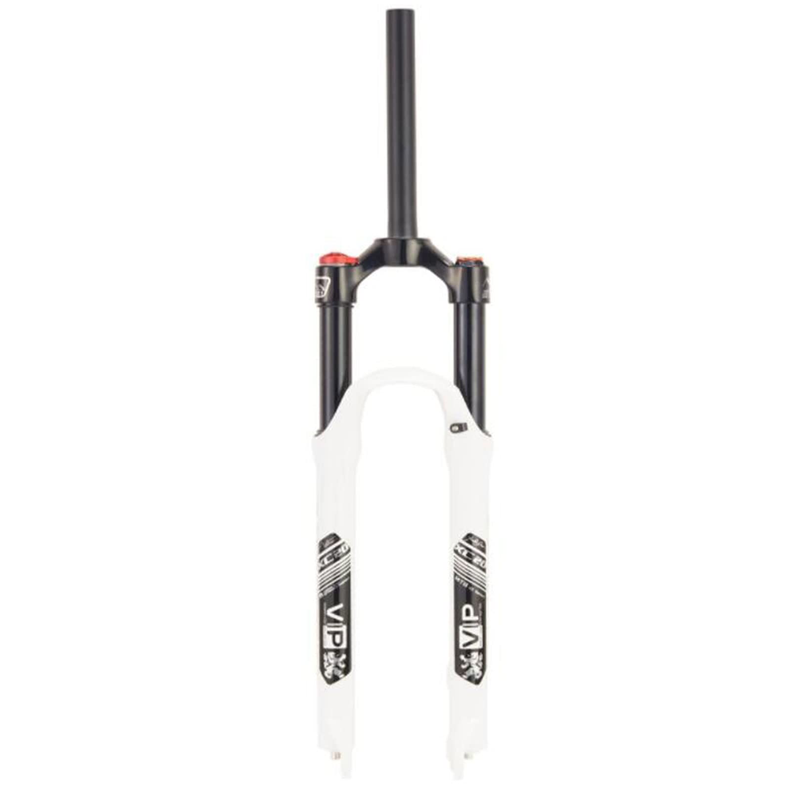 Horquilla de suspensión MTB de 26/27,5/29 Pulgadas, 120 mm de Recorrido, aleación de magnesio de 1-1/8", liberación rápida de 9 mm, Accesorios de Aire