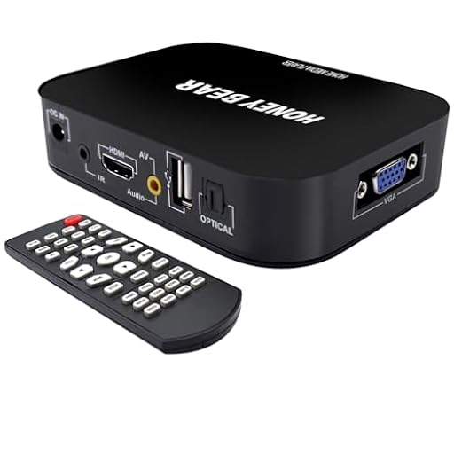 Reproductor multimedia HD 1080, soporta unidades de disco duro externo de 2TB, disco U, lector de tarjetas SD/MMC, conectores de HDMI ,VGA y AV | Ya disponible en tu tienda friki favorita! En mundofriki.es!