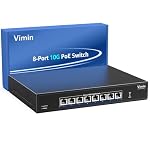 VIMIN – 8-Port 10G PoE Unverwaltet Netzwerk Switch, VIMIN 10Gbps Pow
