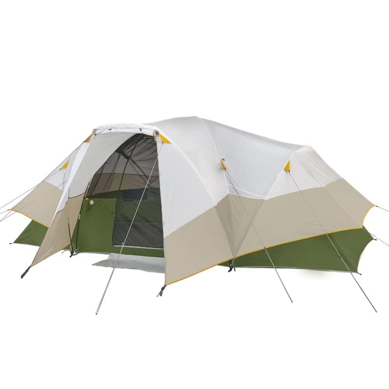 Carpa de Camping Verde para Mochilero 1 Persona miniatura 3