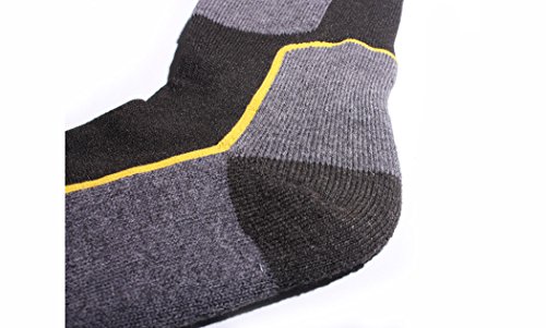 Cikrilan Unisex-Adult's Cotton Breathable Wool Warm Long Socks One Size Gray #TOP7