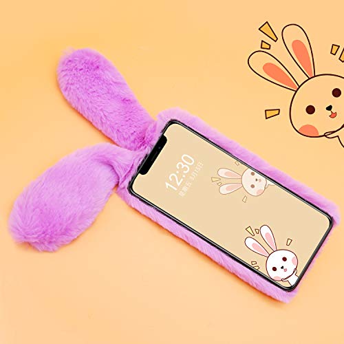 Coque iPhone 15 Pro Max peluche chaude et douce anti-choc - 5