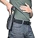 OWB Paddle Holster - Outside The Waistband fits Springfield Echelon 4.0C (Black, Right)
