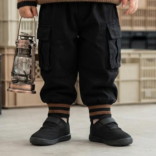 Image of MORENDL Toddler Sneakers Baby Boys & Girls Barefoot Shoes Lightweight Breathable Walking Running Tennis Athletic Sport Shoes