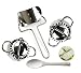 Chinese dumplings rapid making tool set (1 dumpling skin maker 2 dumpling molds)