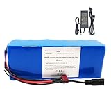 Caractéristiques du produit : batterie lithium-ion rechargeable 36 V ; dimensions : 190 x 70 x 65 mm ; durée de vie : plus de 1 000 cycles.