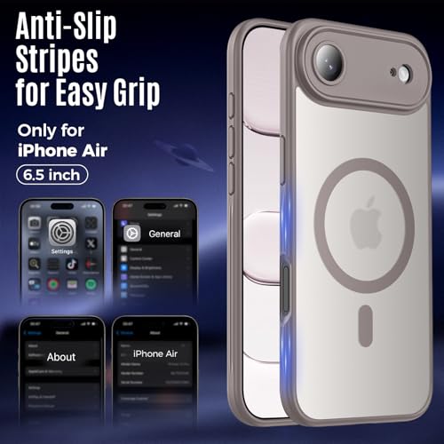 Image of Symcele Designed for iPhone Air Case, Natural Titanium