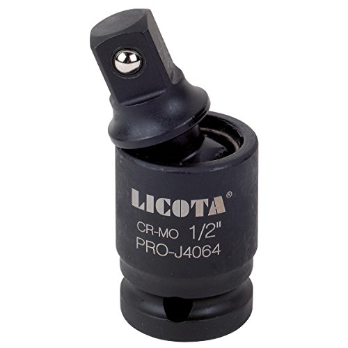 VASO IMPACTO ARTICULADO 1/2" Giratorio para Pistola de Aire de Impacto CR-MO - LICOTA Cover