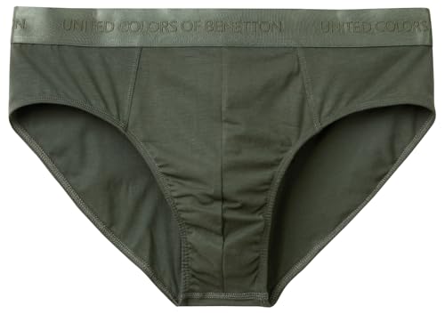 United Colors of Benetton Slip 3XKP2S00F Intimo, Verde, M Uomo