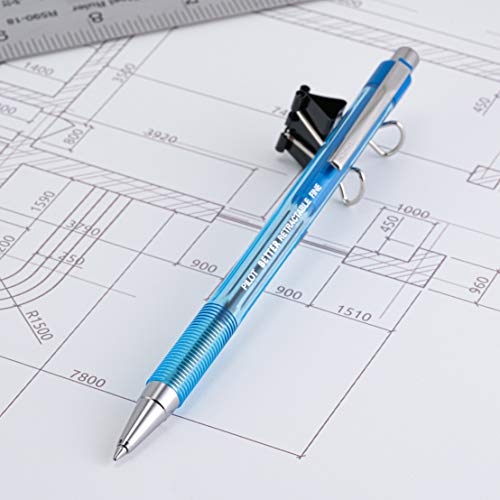 Image of Pilot Better Ball Point Retractable Pen Assortment, Fine Point, 8 Each Black, Blue, and Red (24 Pens Total)