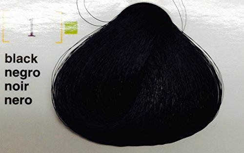 SALERM Vison Crema Tinte #1 Negro Permanente 75 ml