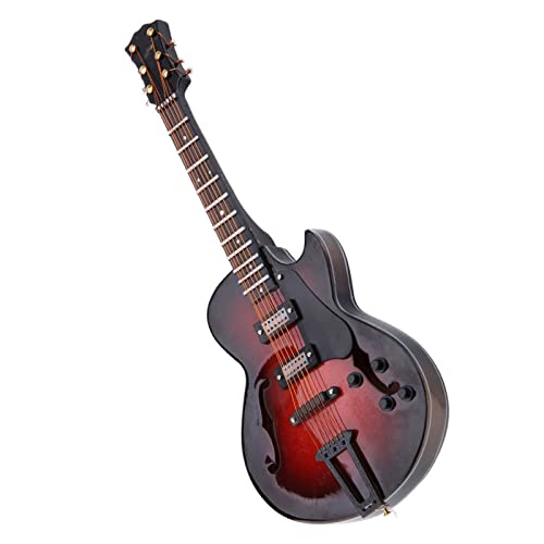 Réplique de Guitare Miniature avec Support et étui, Artisanat Exquis, Cadeau de Noël pour Enfants et Musiciens (modèle 14 cm) - Les Beatles, Paul McCartney, John Lennon, RIngo Starr, George Harrison Réplique de Guitare Miniature avec Support et étui, Artisanat Exquis, Cadeau de Noël pour Enfants et Musiciens (modèle 14 cm) – Image 3