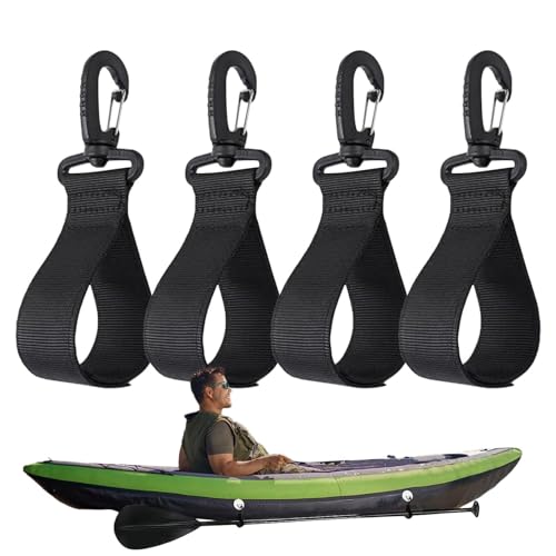 Support de pagaie pour kayak et canoë en plastique robuste noir pour fixation sur bateau