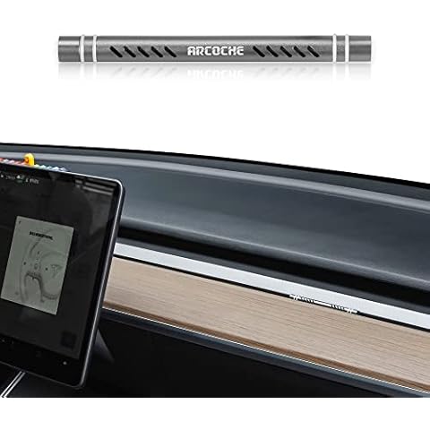 Arcoche Tesla Model 3 Model Y Air Fresheners Accessories for Car Outlet Vent Diffuser with 4 Pcs Scent Stick(Dreamy Canterburybells) Cover