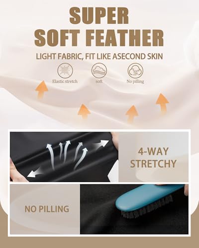 we fleece Plus Size Leggings for Women -Stretchy XL-4XL Yoga Pants Tummy Control High Waist Workout Leggings - Image 4