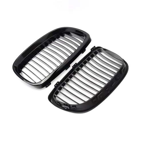 Parrillas delanteras negras brillantes para E92 Coupé 2006-2010 5