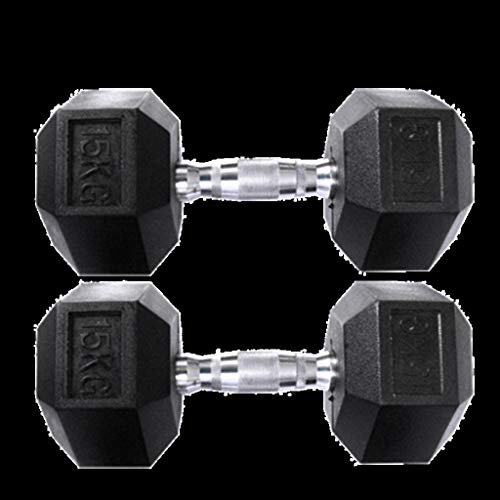 Dumbbells Hexagonal Dumbbell Men's Home Fitness Apparatuur 20kg Gym Commercial Asian Bell Set Halterset - Afbeelding 3