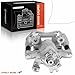 A-Premium Disc Brake Caliper Assembly with Bracket Compatible with Select Chevy, Pontiac and Saturn Models - Malibu 2004-2012, Cobalt 2005-2008, HHR 2008-2010, G5, G6, Pursuit, Aura, Ion - Rear Driver