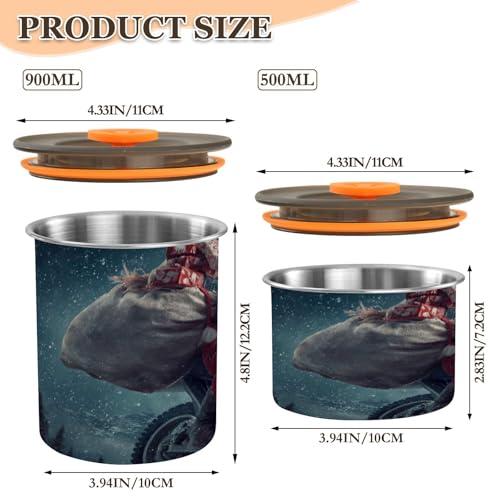 Bote para Café de Acero Inoxidable 30oz ATTX miniatura 2