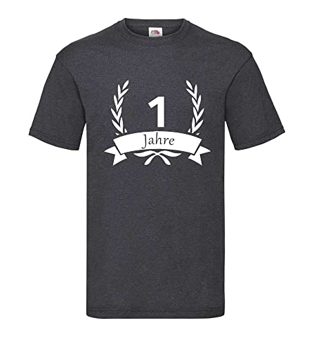 T-shirt pour homme avec couronne de laurier gris foncé XXXL vêtement mode
